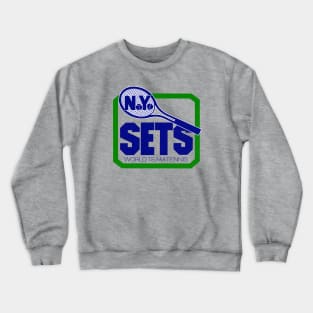 Defunct New York Sets Team Tennis 1974 Crewneck Sweatshirt